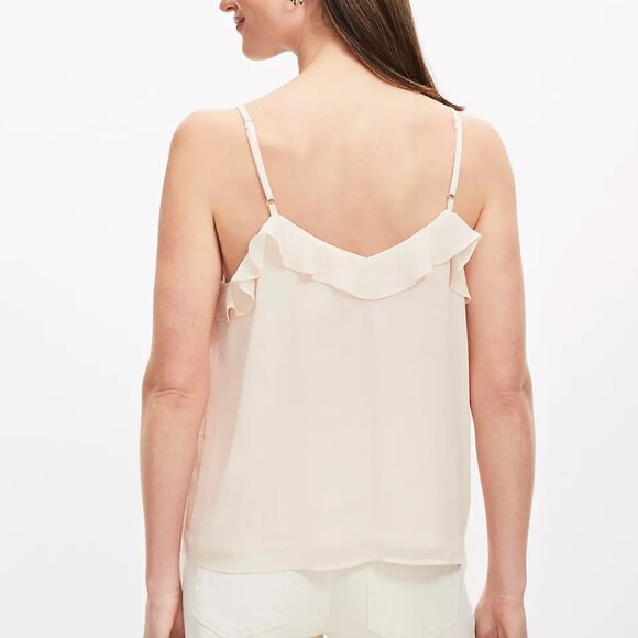Chiffon Ruffle Cami - Picture 2 of 2